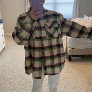 Multicolor Plaid Jacket